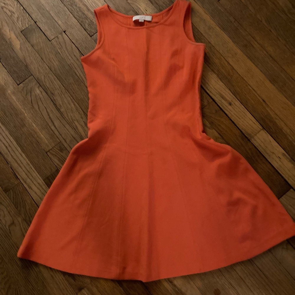 Ann Taylor Loft sleeveless sheath dress.